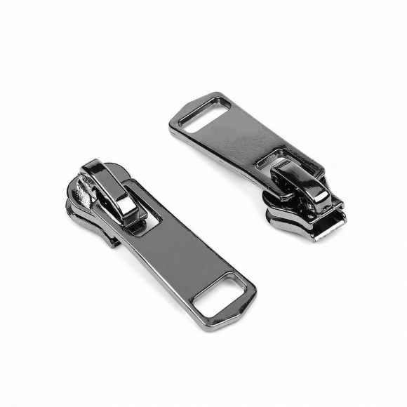 Замок MaxZipper автомат ТР#5 DTT цв.т.никель уп.1000шт