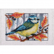 Набор для вышивания KLART арт. 8-134 Синичка 17х12 см