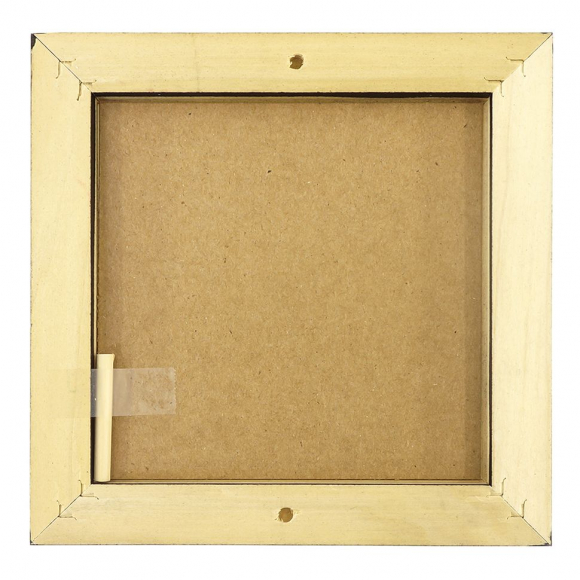 101751_Рамка деревянная цвет антик белый с ручной росписью