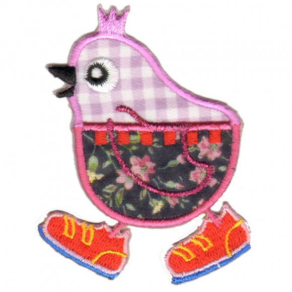 Термоаппликация HKM "Птичка в кедах"