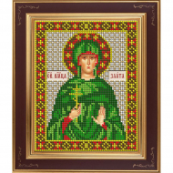 136722_Набор для вышивания бисером Икона "Святая великомученица Злата"