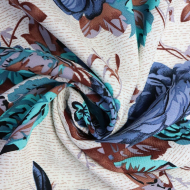 Ткань Штапель 105 г/м? 100% вискоза шир.150 см арт.Р.21100.03 цв.03 мультиколор уп.25м