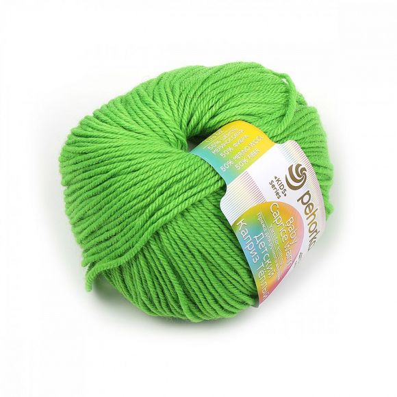 Пряжа для вязания ПЕХ Детский каприз (50% мериносовая шерсть, 50% фибра) 10х50г/225м цв.065 экзотика