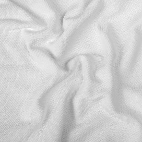 Ткань пике(лакоста) гл/крашеный, 175г/м? 100% хл шир.125+125см арт.ДЛ-175100-3001 цв.белый уп.6м (1кг-2,3м) Ткань пике(лакоста) гл/крашеный, 175г/м? 100% хл шир.125+125см арт.ДЛ-175100-3001 цв.белый уп.6м (1кг-2,3м)