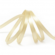 Лента атласная 6мм цв.3009 бежевый IDEAL уп.27,4 м