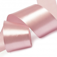 Лента атласная 50мм цв.3120 т.гр.розовый IDEAL уп.27,4 м