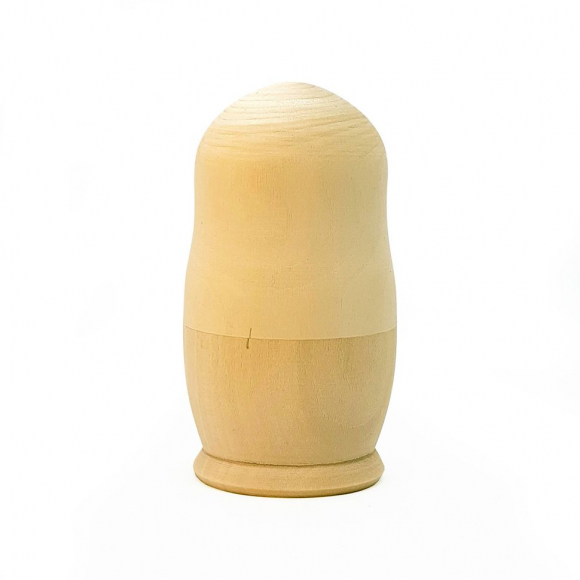 Заготовка "Матрешка пустотелая", 90 х 50 мм