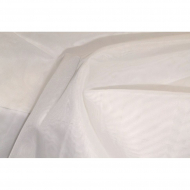 Ткань вуаль МСР 280см, 52г/м?, 100% ПЭ, цв.белая рул.57-65м