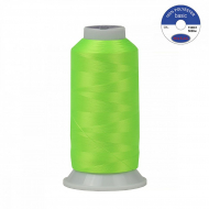 Нитки текстурированные некрученые 150D/1 цв.628 салатовый (неон) MAX 5000 м Нитки текстурированные некрученые 150D/1 цв.628 салатовый (неон) MAX 5000 м