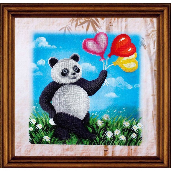 Набор для вышивания бисером МАГИЯ КАНВЫ арт.БД009 Хочу порадовать 27х27 см