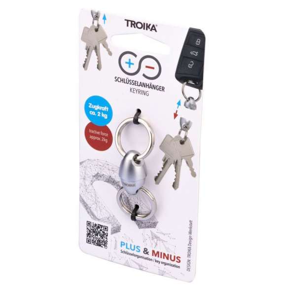 177980_Брелок TROIKA "PLUS & MINUS"