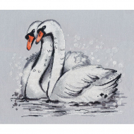 Набор для вышивания ОВЕН арт. 1393 Верность 26х23 см