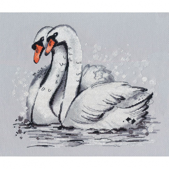 Набор для вышивания ОВЕН арт. 1393 Верность 26х23 см