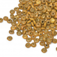 Бусины деревянные MAGIC HOBBY арт.MG-B 476 цв.2 св.коричневый уп.40г 4мм, in ?2 мм 950±3 шт.