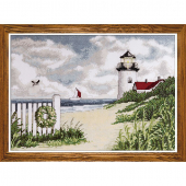 Набор для вышивания DESIGN WORKS арт.2591 Тихие берега 23х30,5 см
