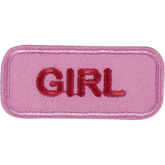 Термоаппликация "Девушка"