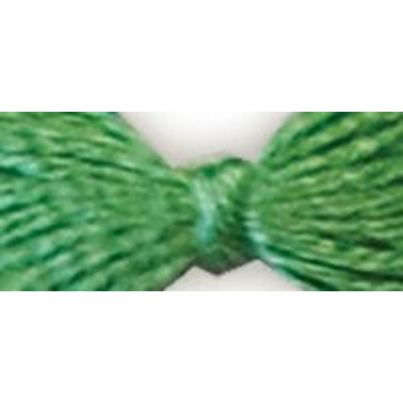 Нитки мулине цв.3906 зеленый 12х10м С-Пб