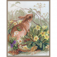 Набор для вышивания МАРЬЯ ИСКУСНИЦА арт.03.014.14 Апрель, по рисунку Эдит Холден 25х30 см