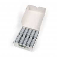 Нитки армированные 45ЛЛ 200 м цв.6706 св.серый Нитки армированные 45ЛЛ 200 м цв.6706 св.серый