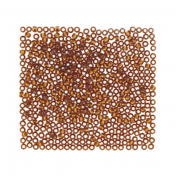 Бисер Япония "TOHO" 11/0  круглый 2  2.2 мм 5 х 5 г №0034 медный