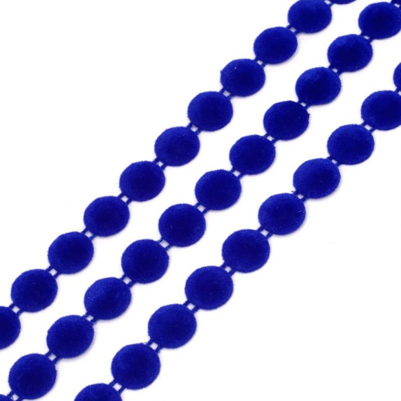 Тесьма пластиковая арт.TBY A05 цв.06 василек ?12мм уп.9.14м