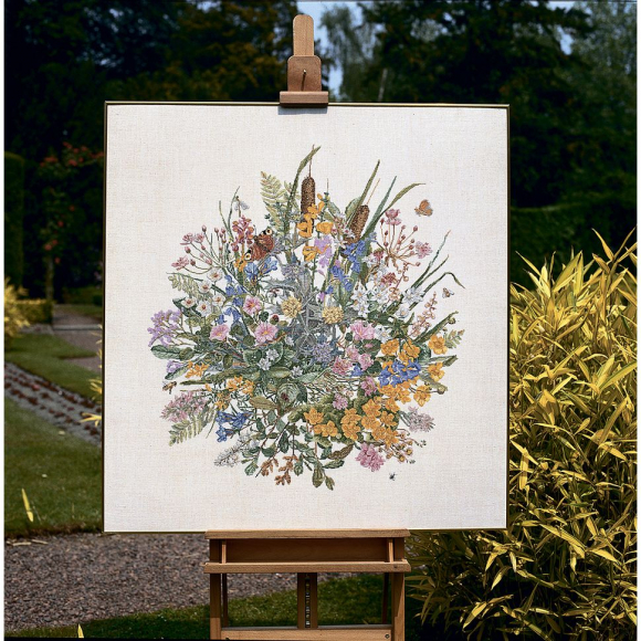 Набор для вышивания PERMIN арт.70-7300 Цветы у воды 100х105 см