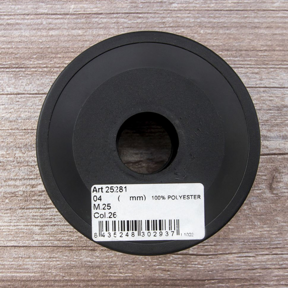 Шнур плетеный SPIRAL ( SAFISA), 4 мм, 25 м, цвет хаки темный