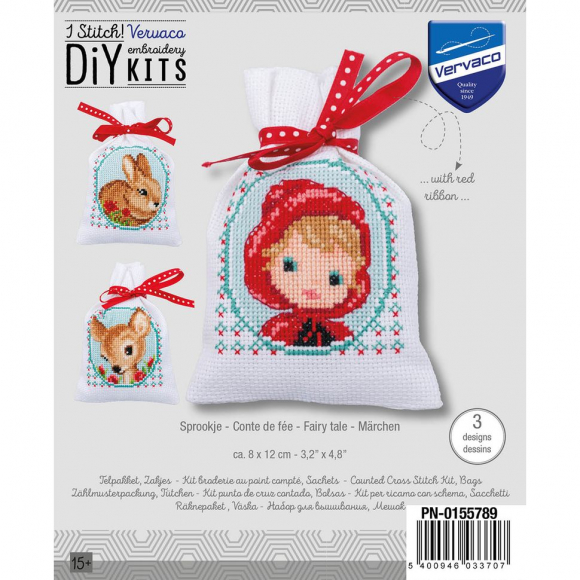 184595_Набор для вышивания мешочков (саше) "Сказочные сюжеты"