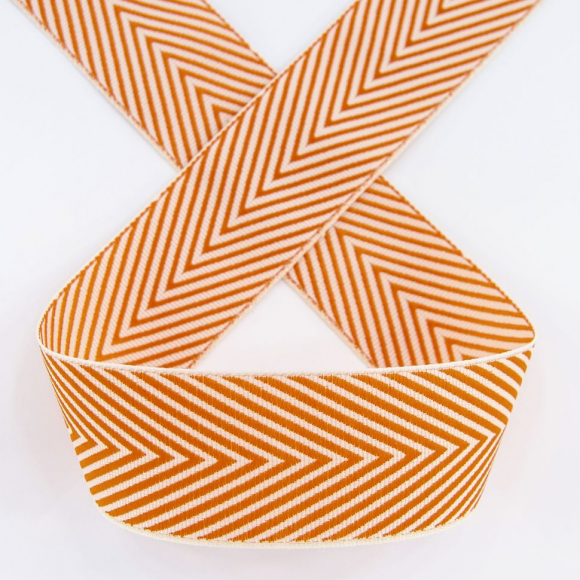 109307_Лента жаккард SAFISA, 25 мм, 25 м, цвет 02