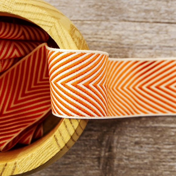 109307_Лента жаккард SAFISA, 25 мм, 25 м, цвет 02