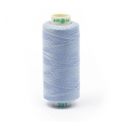 Нитки Dor Tak бытовые 40/2 полиэстер 366м цв.391 голубой
