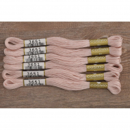 164444_Мулине COSMO однотонный цвет 3651