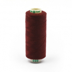 Нитки Dor Tak бытовые 40/2 полиэстер 366м цв.598 бордовый