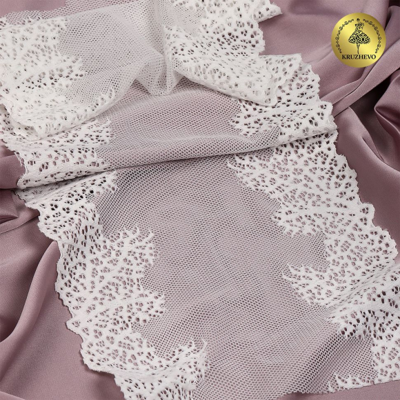 Кружево-стрейч KRUZHEVO арт.TBY.L3295 шир.180мм (под заказ)