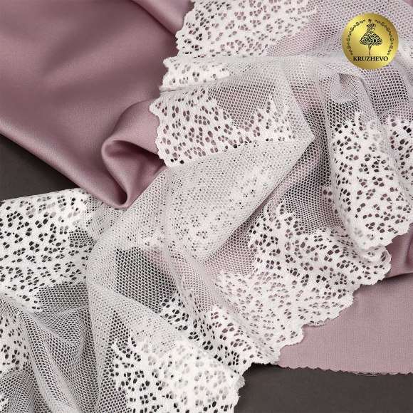 Кружево-стрейч KRUZHEVO арт.TBY.L3295 шир.180мм (под заказ)