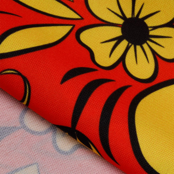 Ткань Габардин 140 г/м? 100% полиэстер шир.155 см арт.T.4000.25 цв.красный рул.25м