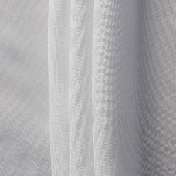 Ткань Штапель 130 г/м? 100% вискоза шир.145 см арт.Р.14832.01 цв.01 белый уп.25м