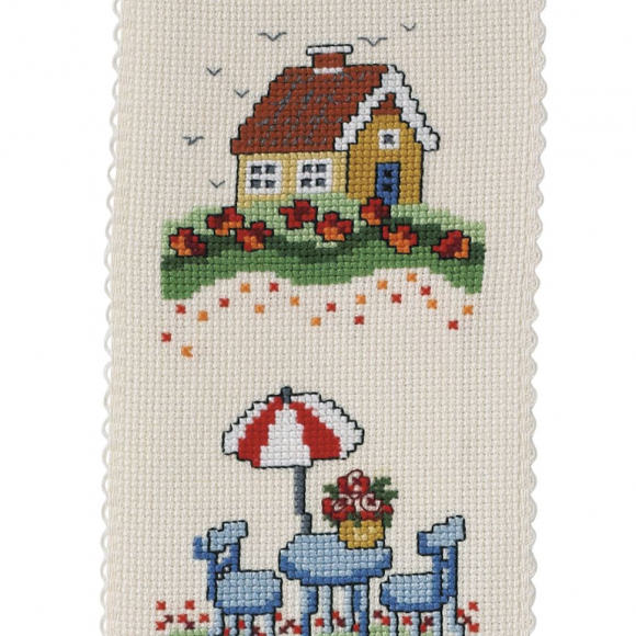 Набор для вышивания "Красный забор"