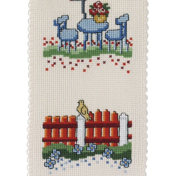 Набор для вышивания "Красный забор"