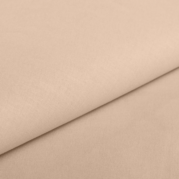 Ткань ранфорс гладкокраш., арт.WH V10, 130г/м?,100% хлопок, шир.240см, цв.бежевый, уп.3м