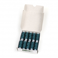 Нитки армированные 45ЛЛ  200 м цв.2614 серо-зеленый