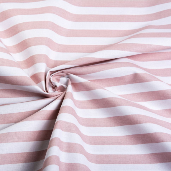 Ткань ранфорс Полоска, арт.WH 1778-v01, 130г/м?,100% хлопок, шир.240см, цв.бежевый, уп.3м