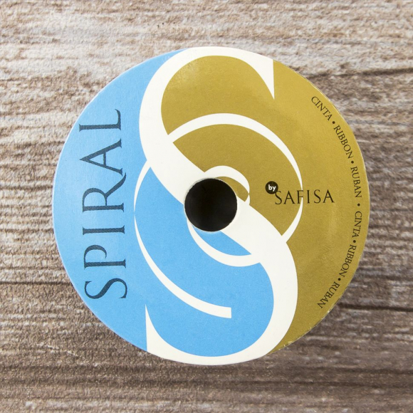 31850_Лента атласная двусторонняя SAFISA мини-рулоны, 11 мм, 4 м, цвет 01, черный