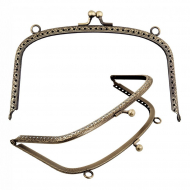 Фермуар Полуовал TBY.107987 160х90мм цв.бронза уп.1шт