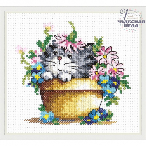 Набор для вышивания ЧУДЕСНАЯ ИГЛА арт.15-15 Чудо-чудное 12х12 см Набор для вышивания ЧУДЕСНАЯ ИГЛА арт.15-15 Чудо-чудное 12х12 см