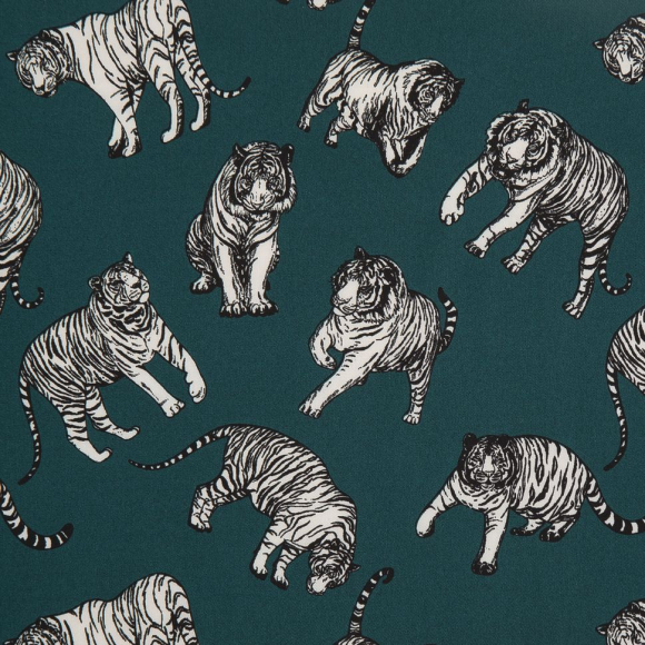 Ткань шелк Армани 90 г/м? 97% пэ, 3% спандекс шир.148 см арт.Р.50540.03 изумрудный рул.25м