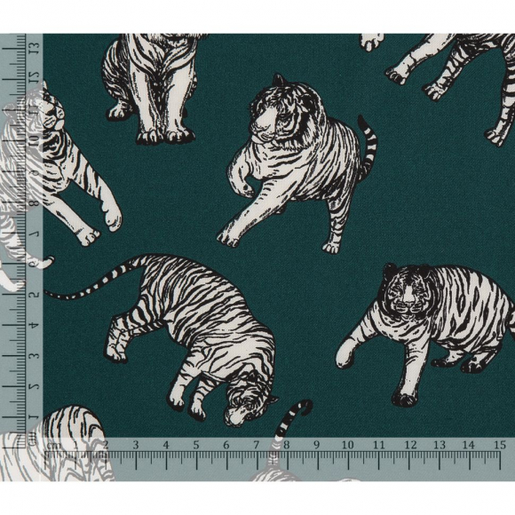 Ткань шелк Армани 90 г/м? 97% пэ, 3% спандекс шир.148 см арт.Р.50540.03 изумрудный рул.25м