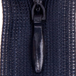 Молния потайная нераз 20см S-168 синий темный SBS уп.100шт