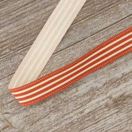 85459_Лента хлопковая на картонной мини-катушке "Полоски"