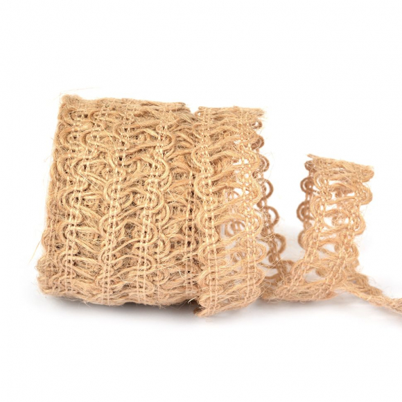 Шнур декоративный Мешковина арт.TBY.MSH40 уп.5м